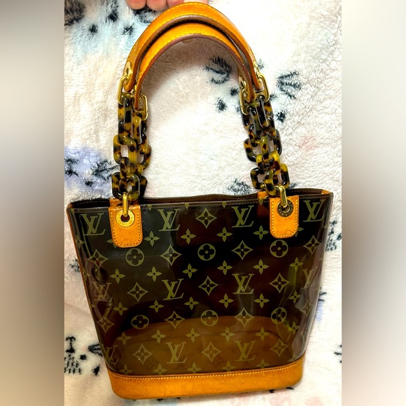 SOLD RARE Louis Vuitton 2003 Cabas Ambre PM Tote - Picture 2 of 2